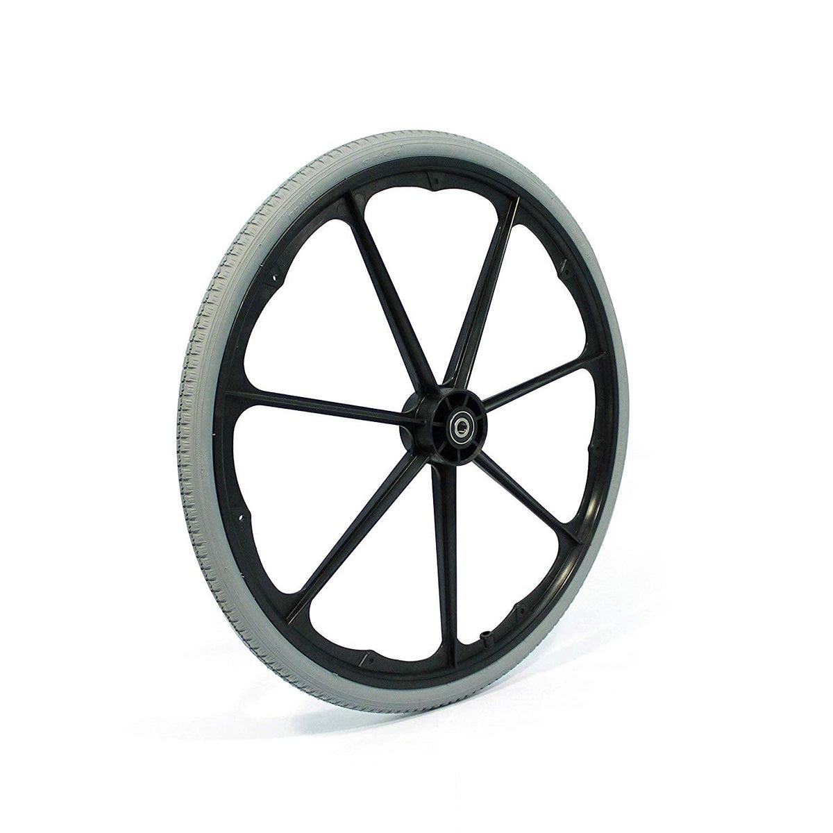 24" Pneumatic Flat Free Composite Wheelchair Wheel B211