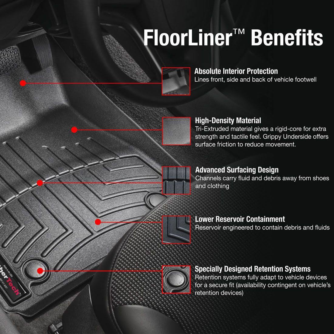Tan Front FloorLiner F651