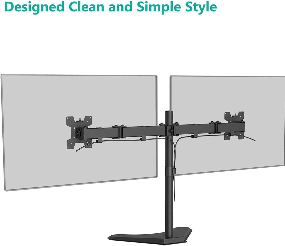 Dual LCD Monitor Desk Mount, Black R5851