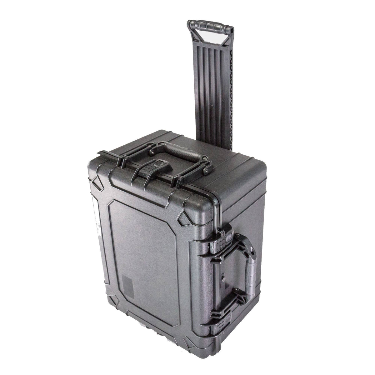 Black Hard Shell Rolling Storage Case I93222