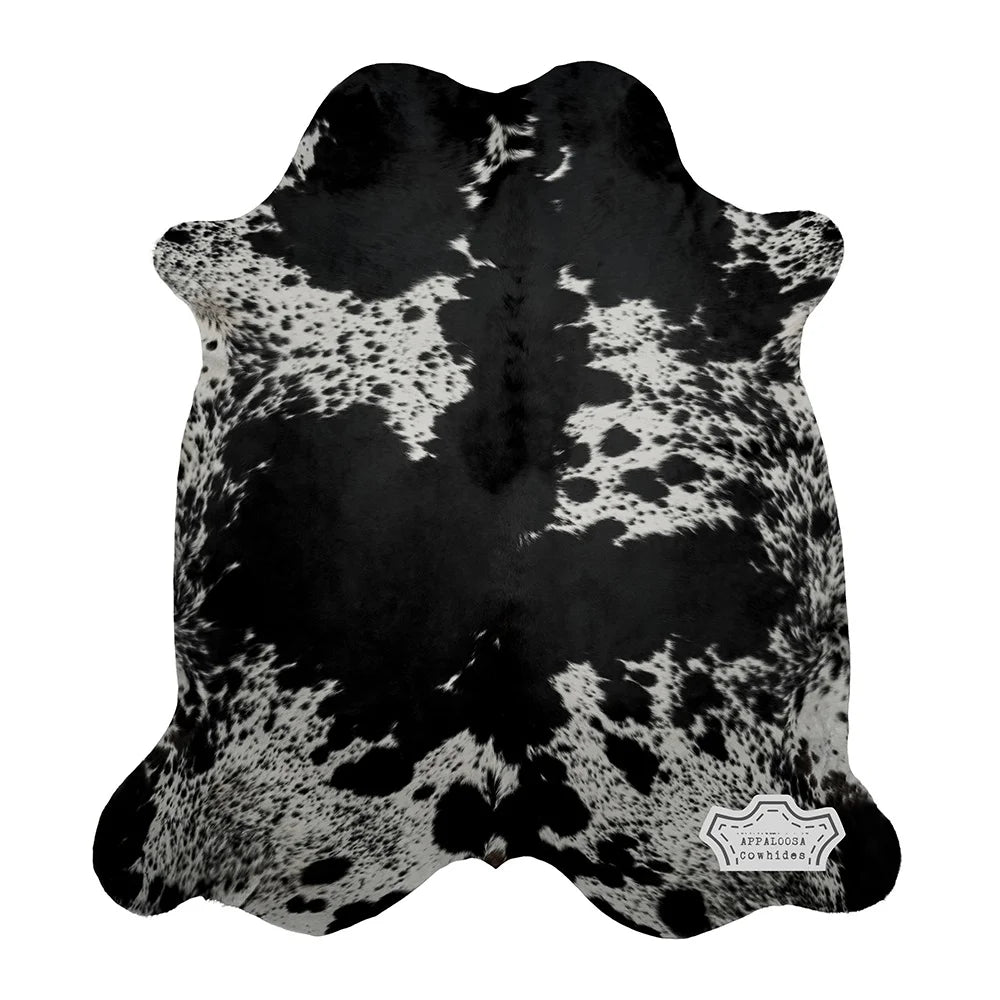 Medium 5' x 7' Genuine Leather Cowhide Rug W42426