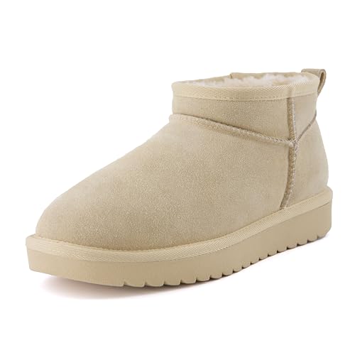 Women's Genuine Suede Pull On Boot with Memory Foam B637201