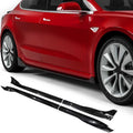 Gloss Black ABS Side Skirts for Tesla Model 3 C8930