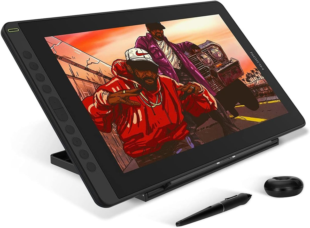 Graphics Drawing Tablet with Screen 15.6 Inch Pen Display Black D92501
