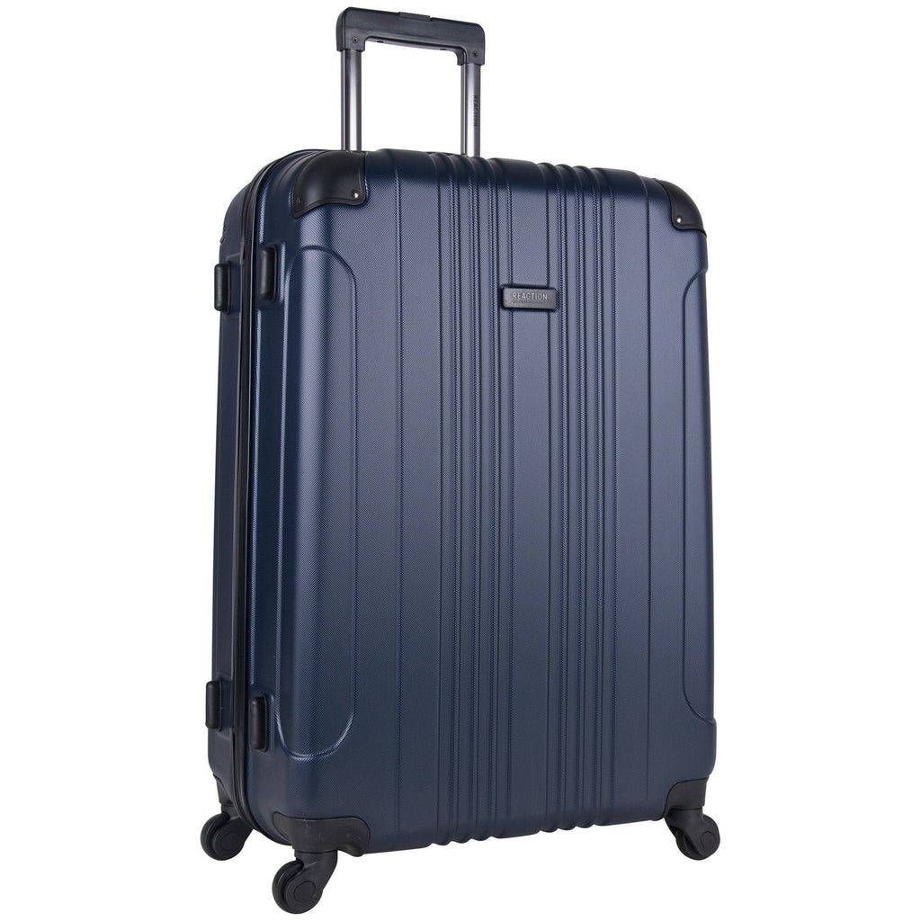 28-inch Lightweight Hardside 4-Wheel Spinner Checked Suitcase R3994