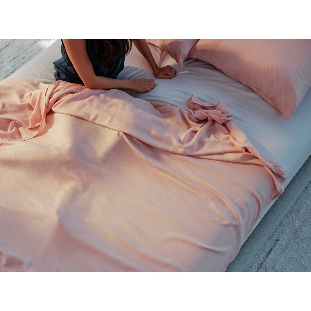 Dusty Rose California King Hyperlite Sheet Set J9896