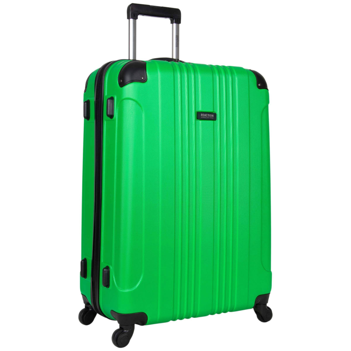 28-inch Lightweight Hardside 4-Wheel Spinner Checked Suitcase R3994