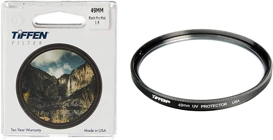 67mm Black Pro-Mist 1/8 Camera Lens Filter Pack of 2 X542