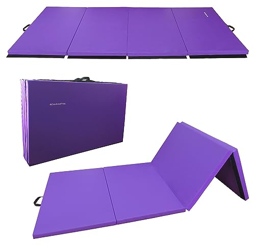 2" Thick Folding Gymnastics Mat with Carrying Handles O233