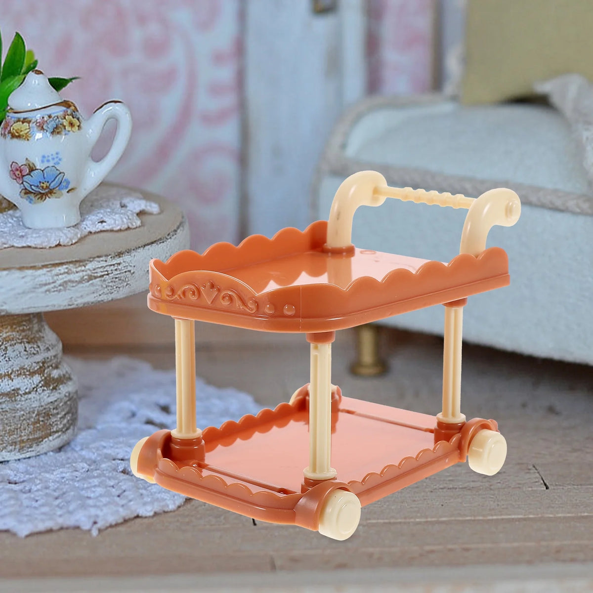 Miniature Kitchen Cart Dollies Z997