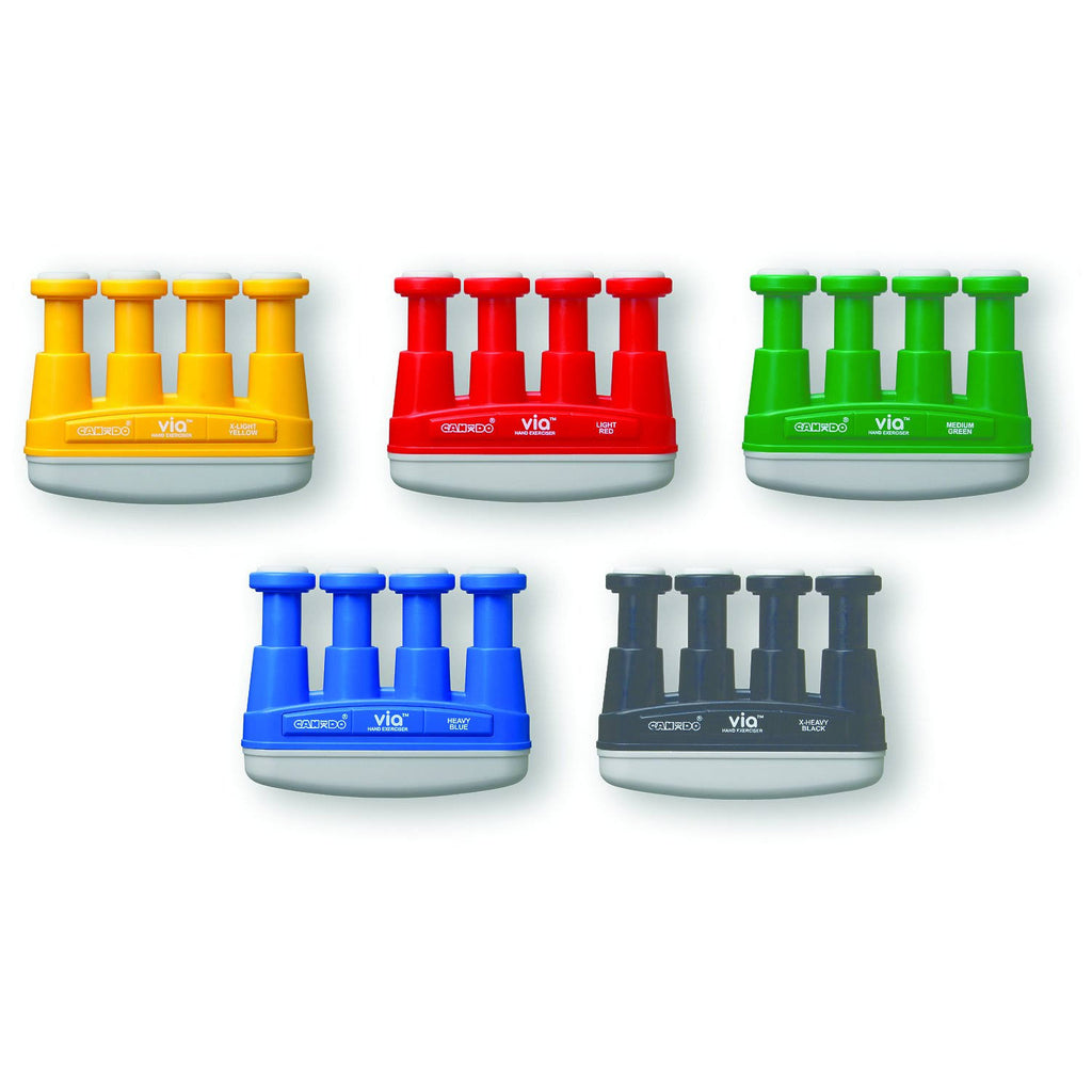 Set of 5 Hand Exerciser with Plastic Rack C234436