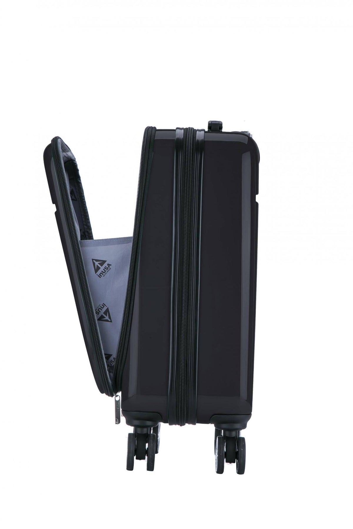 Green 3 Piece Hardside Spinner Set Q578