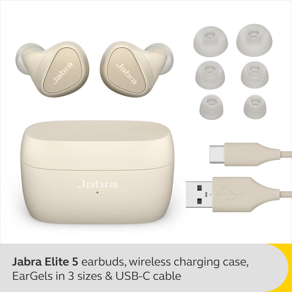 Gold Beige True Wireless Earbuds A970