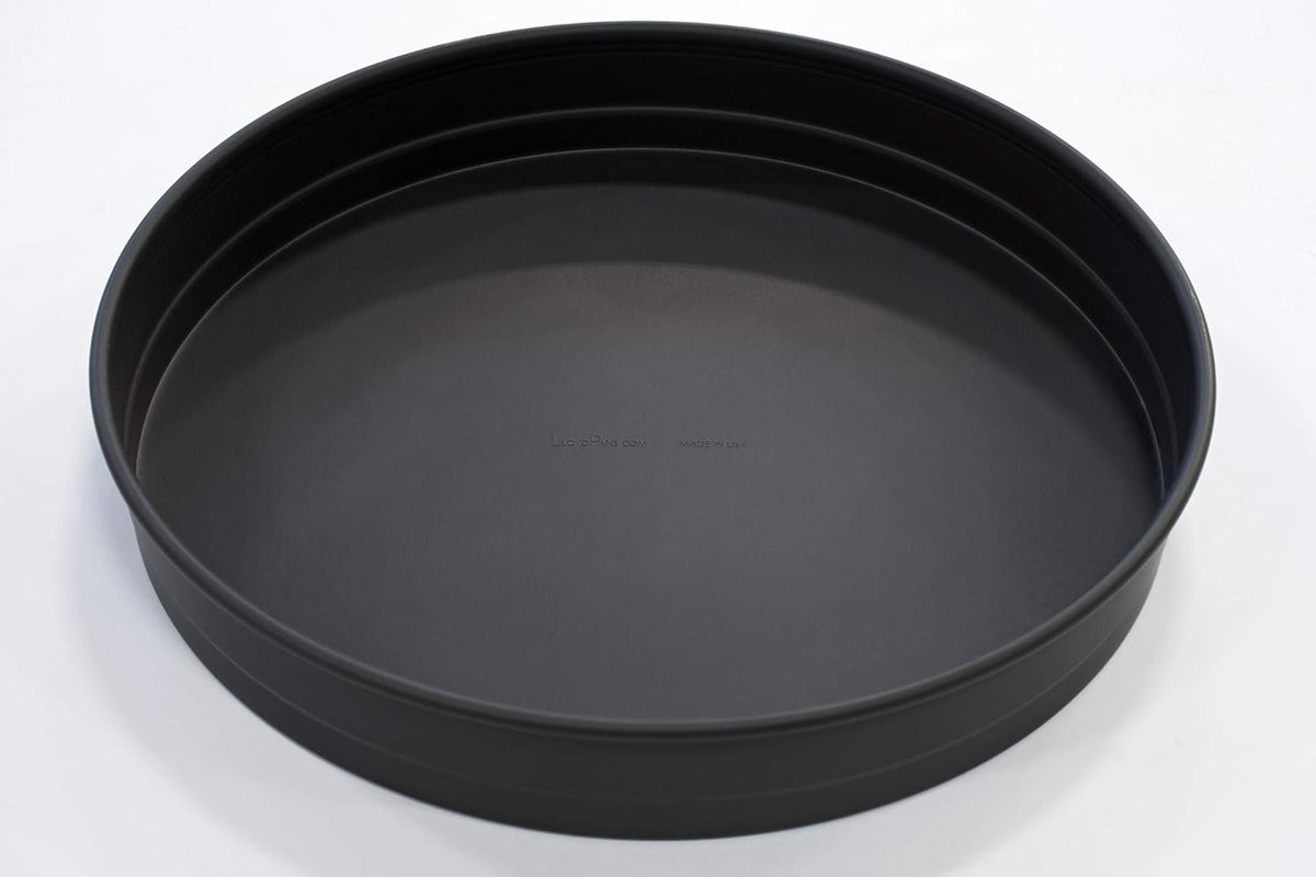 Pre-Seasoned 14 X 2.25 inch Deep Dish Stacking Pizza Pans M24942