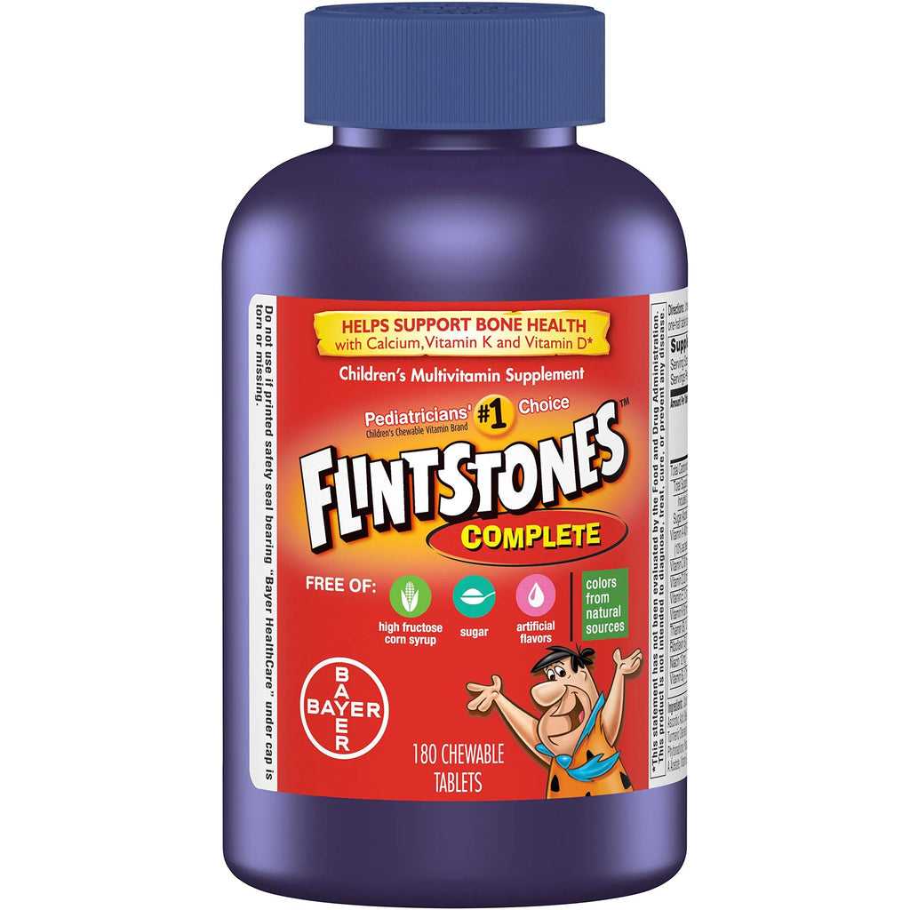 Chewable Multivitamin for Kids with Iron, Calcium, Vitamin C, Vitamin D, 180ct I84175