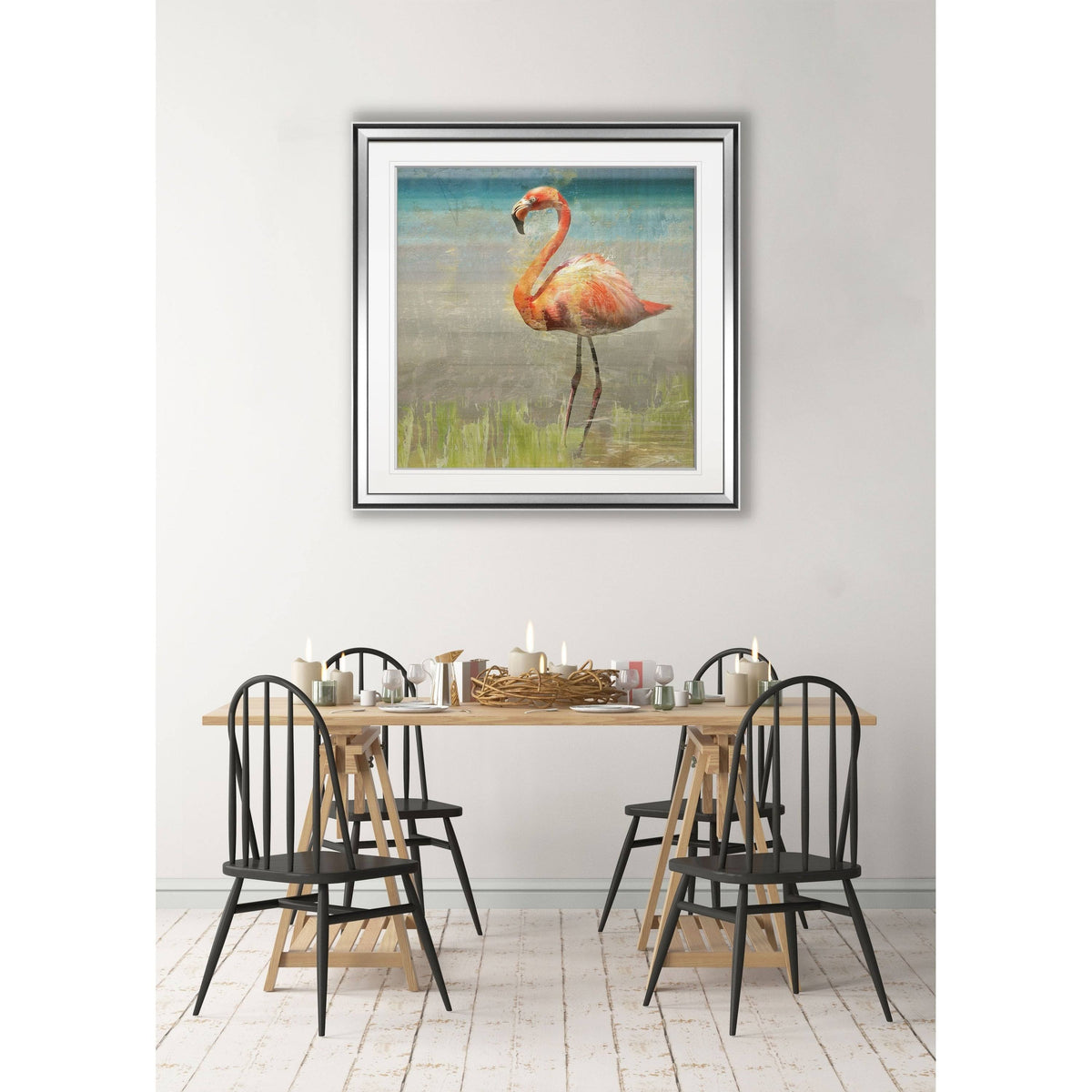 Framed Giclee Print 32 x 32 V747