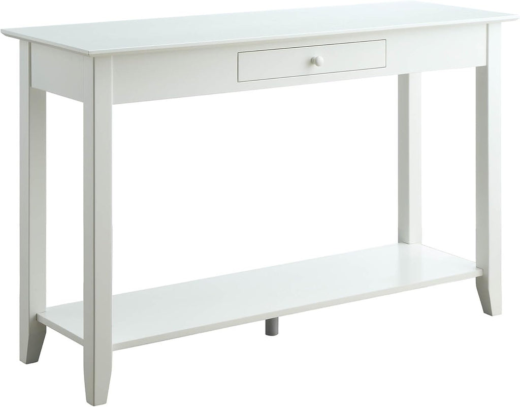 Cherry Console Table with Drawer B541