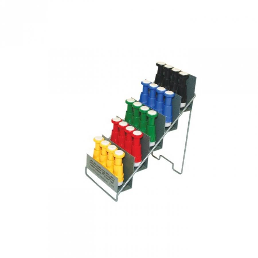 Set of 5 Hand Exerciser with Plastic Rack C234436