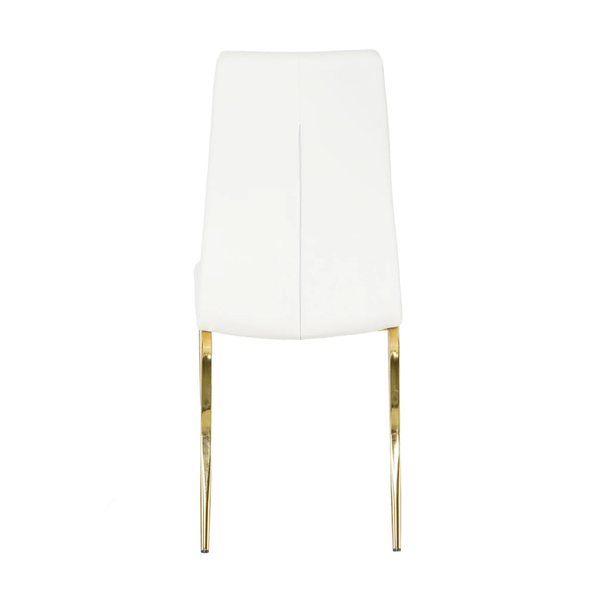 Faux Leather Upholstered Dining Chairs Set of 4 G99659