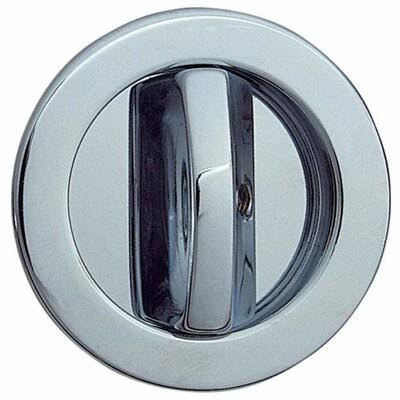 Polished Chrome Round Flush Push/Pull Plate G5256