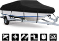 Gray Heavy Duty 600D Marine Grade Canvas Boat Cover P9767