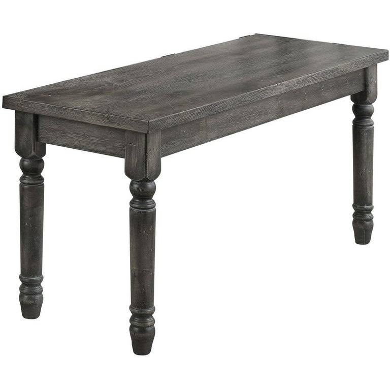 Weathered Gray Bench D65000
