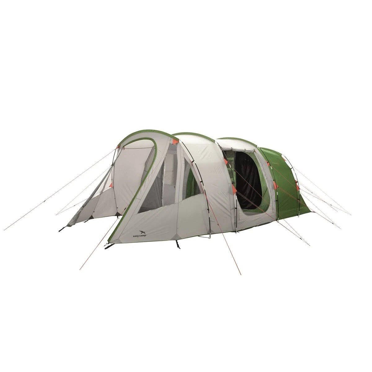 Grey 5 Person 3 Room Tunnel Tent Q35838