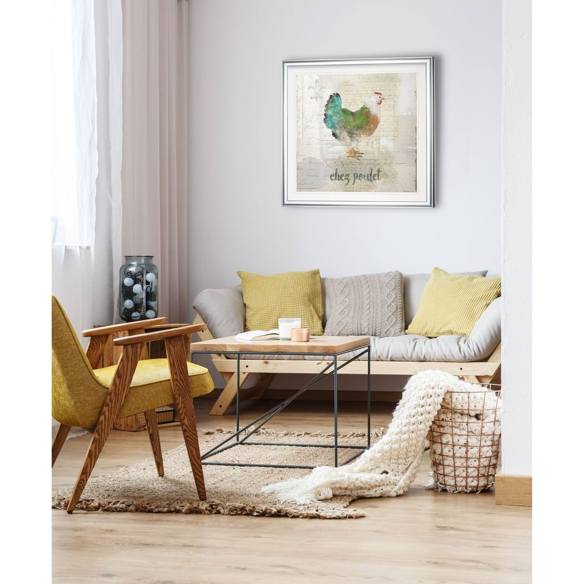 Framed Giclee Print 32 x 32 R851020