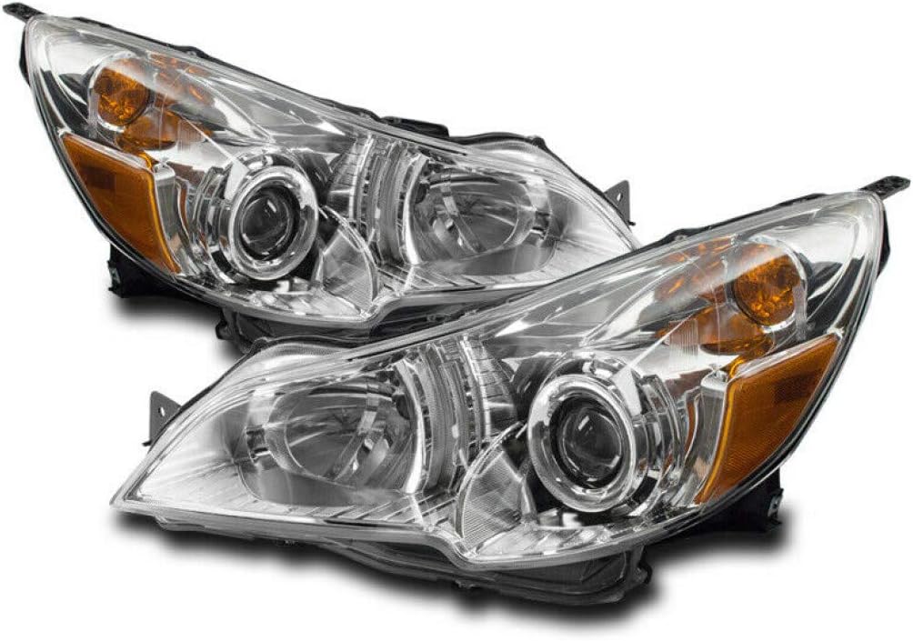Headlight Assembly Pair for Subaru Legacy 2010 2011 2012 D30803