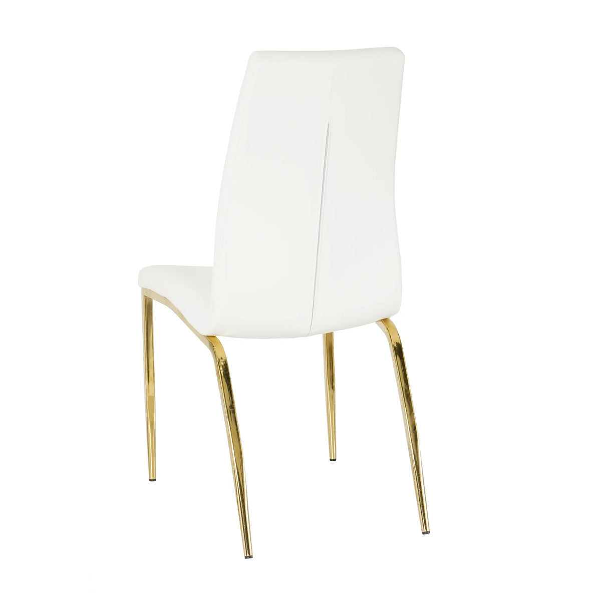 Faux Leather Upholstered Dining Chairs Set of 4 G99659