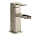 Brushed Nickel Single Handle Bathroom Faucet N717401