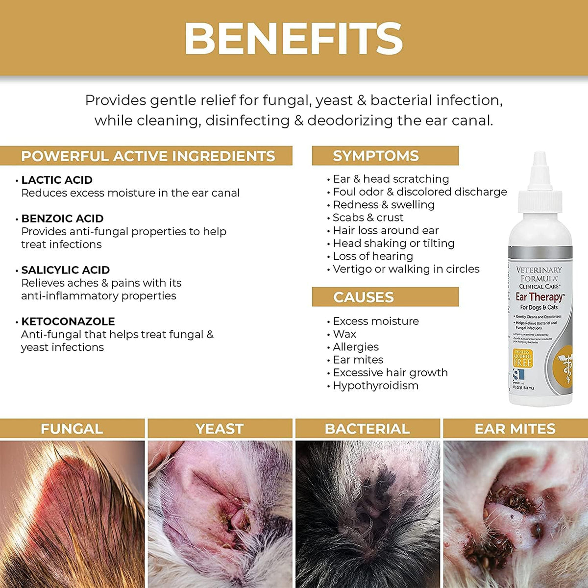 4 oz Medicated Ear Drops 3 Pack N2640