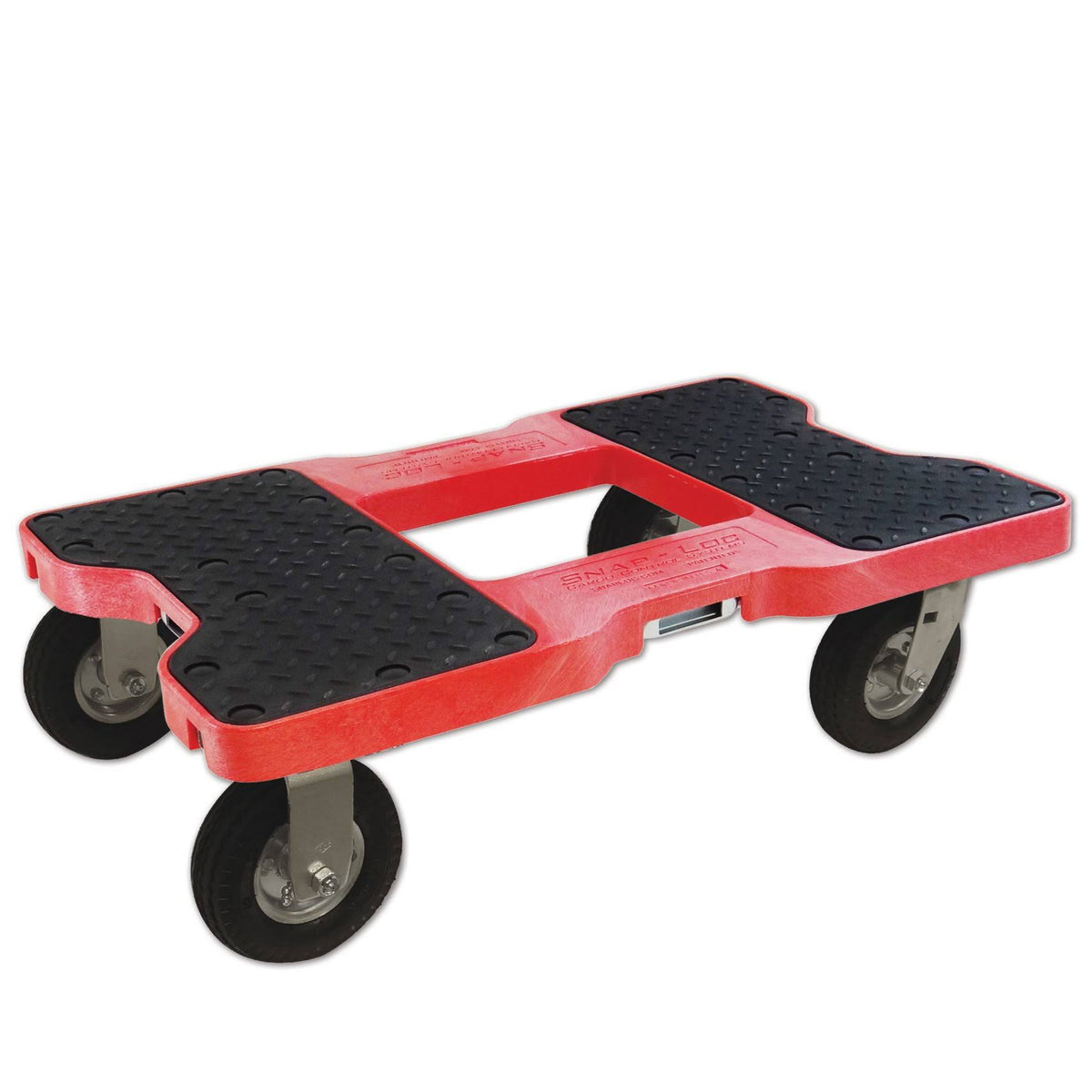 Red 6 in. Casters Air Ride Dolly C919