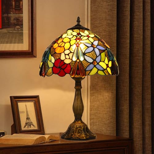 Blue Dragonfly Stained Glass Table Lamps G170104