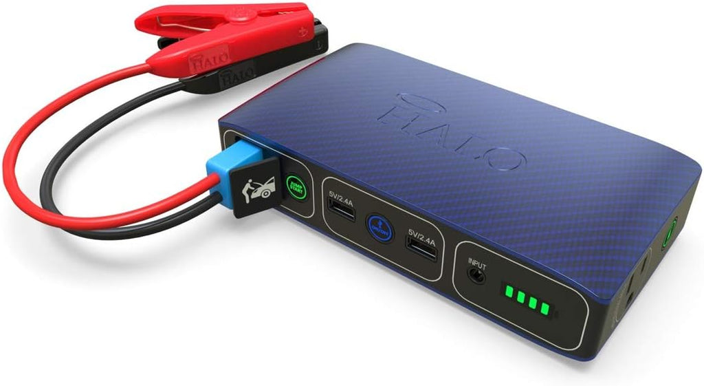 Portable Phone Laptop Charger Car Jump Starter with AC Outlet, Blue Graphite, Pack of 2 C936