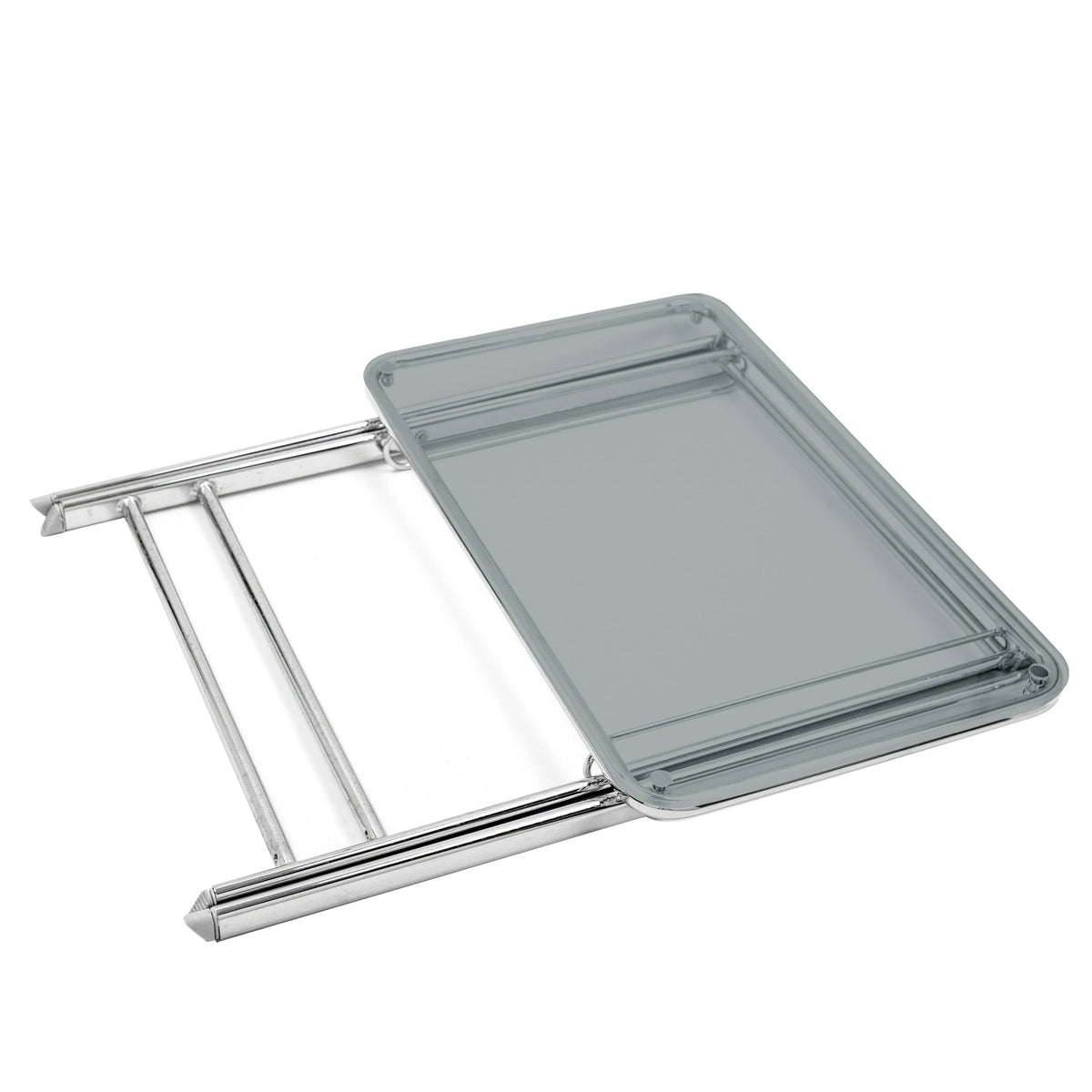 Victorian Blue Foldable End Side Table Tray P990213