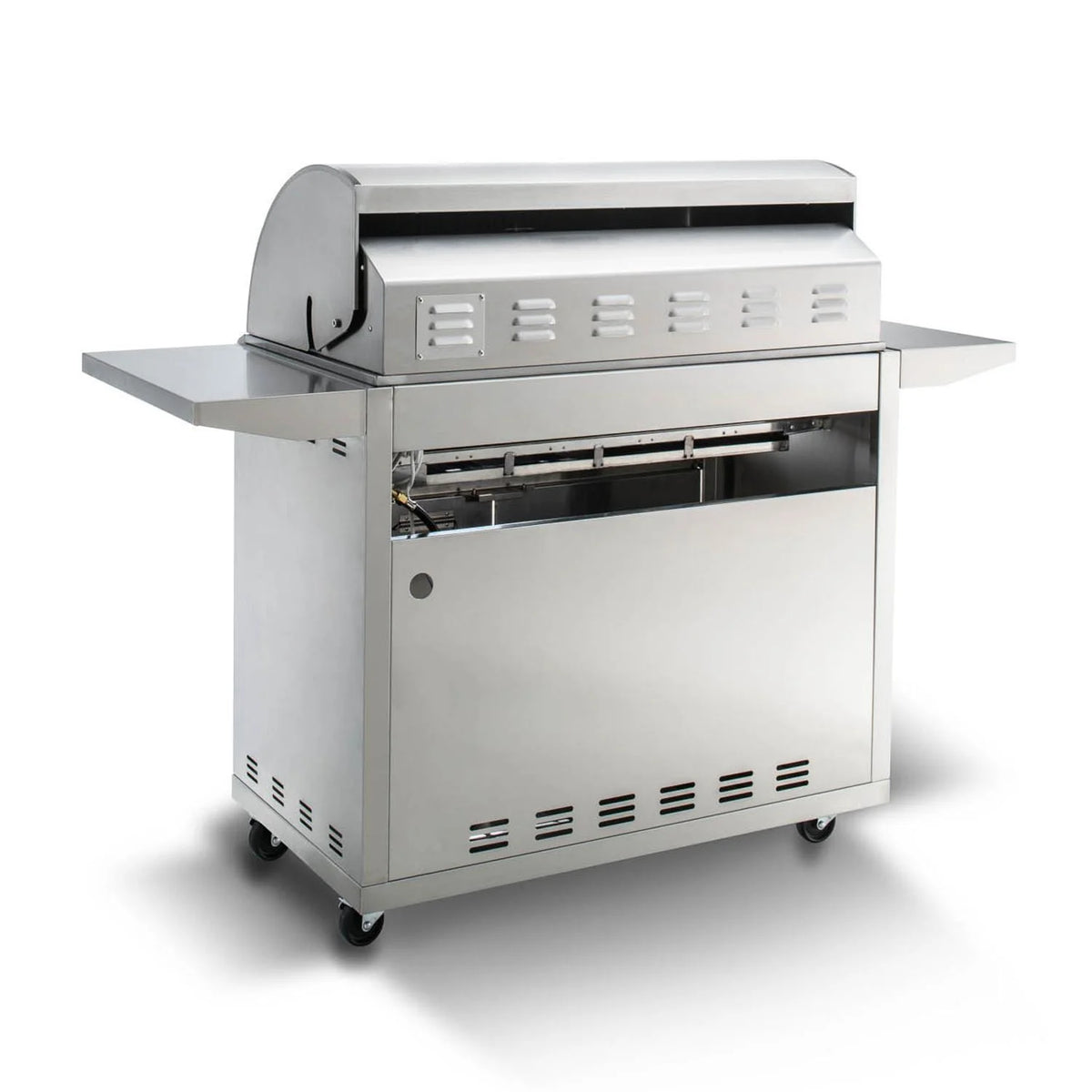 40-Inch 5-Burner Natural Gas Grill with Rear Infrared Burner A474361
