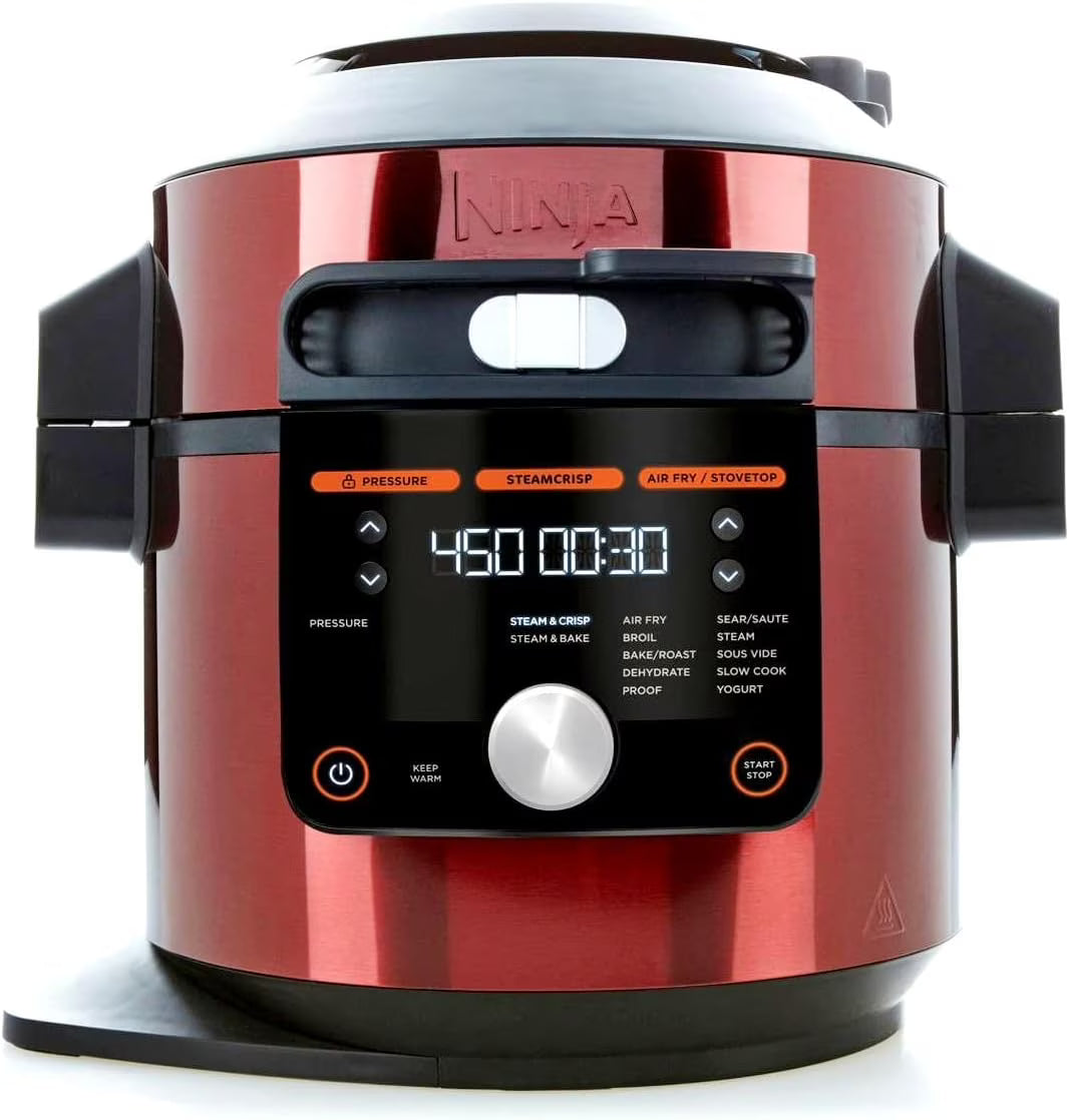 8 Qt. Pressure Cooker Steam Fryer with SmartLid M68394