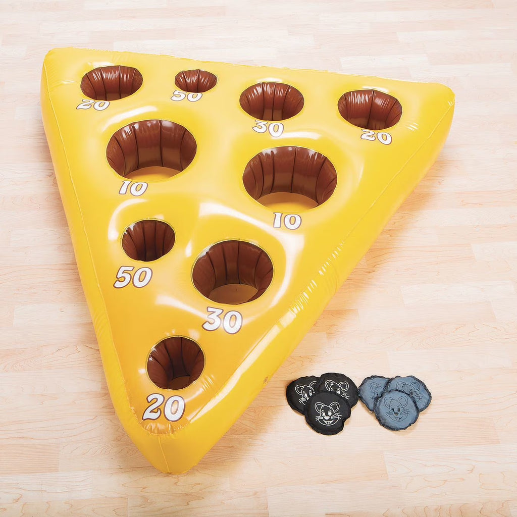 Inflatable Mouse and Cheese Toss Game N23788