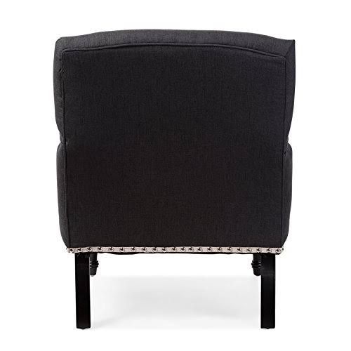 Gray Linen Arm Chair S209810