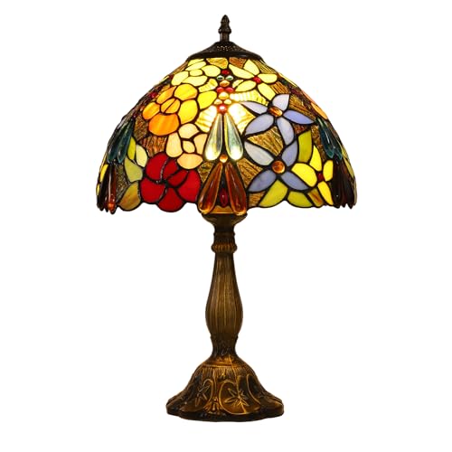Blue Dragonfly Stained Glass Table Lamps G170104