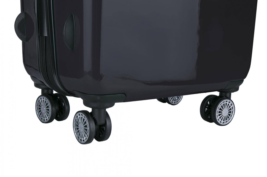 Green 3 Piece Hardside Spinner Set Q578