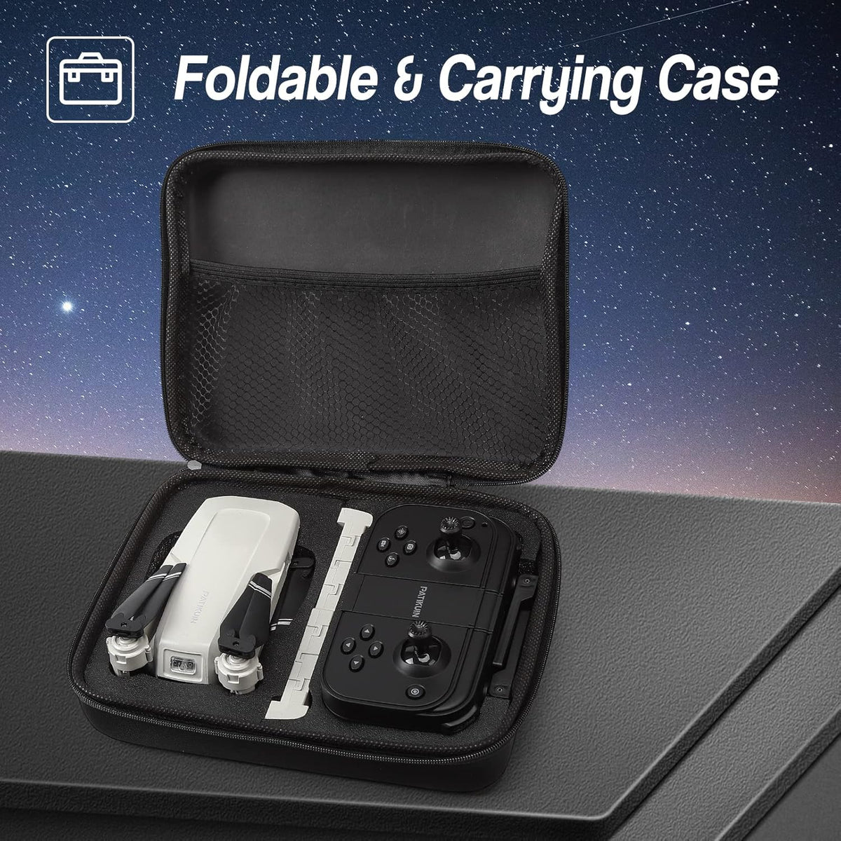 HD 1080P FPV Foldable RC Quadcopter Drone with Camera Q17890