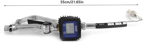 1/2 inch NPT Inlet Pressure 1500 Psi 100 Bar Digital Fuel Oil Lubricant Nozzle with Flow Meter Z64211
