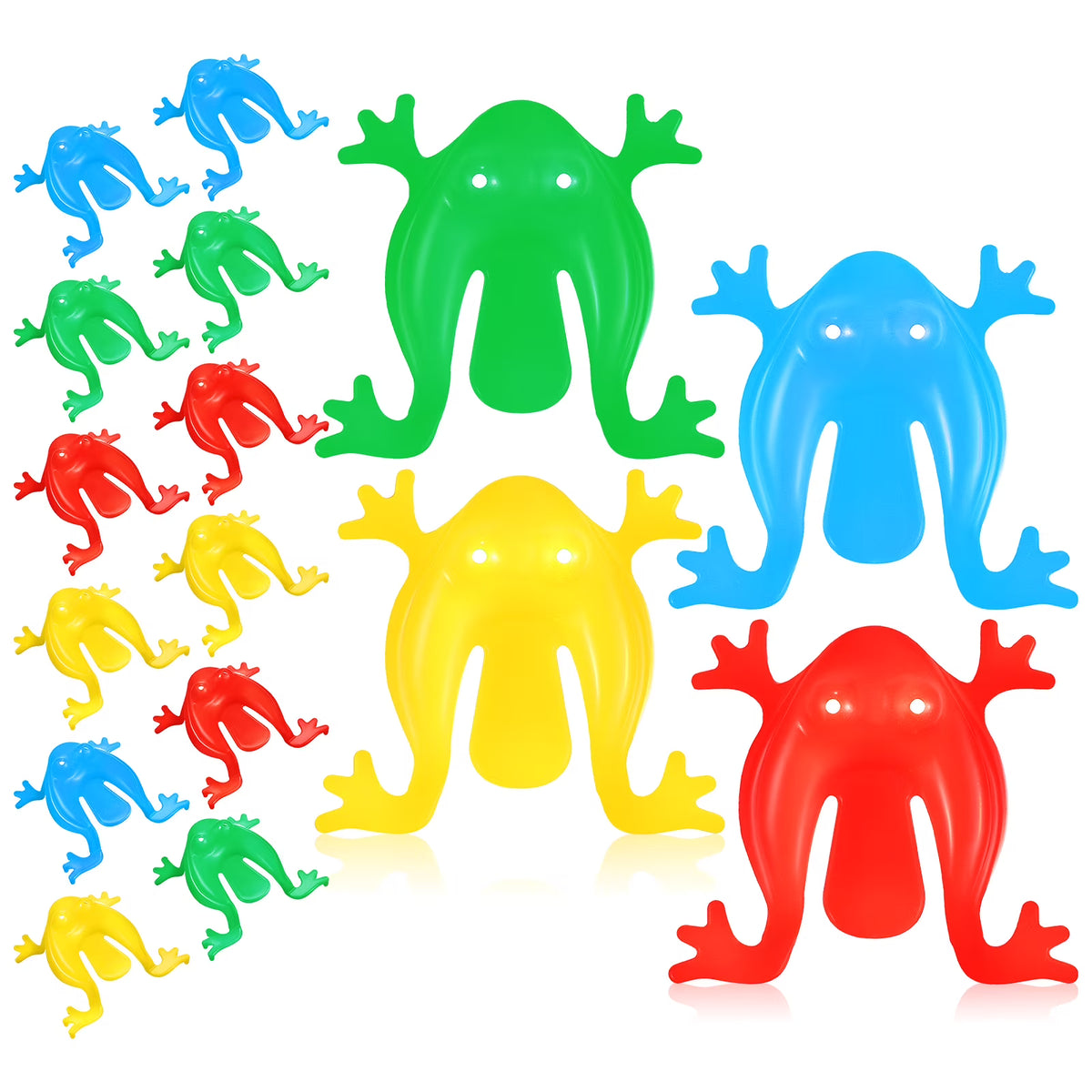 16 Pcs Plastic Educational Frog Game H94294