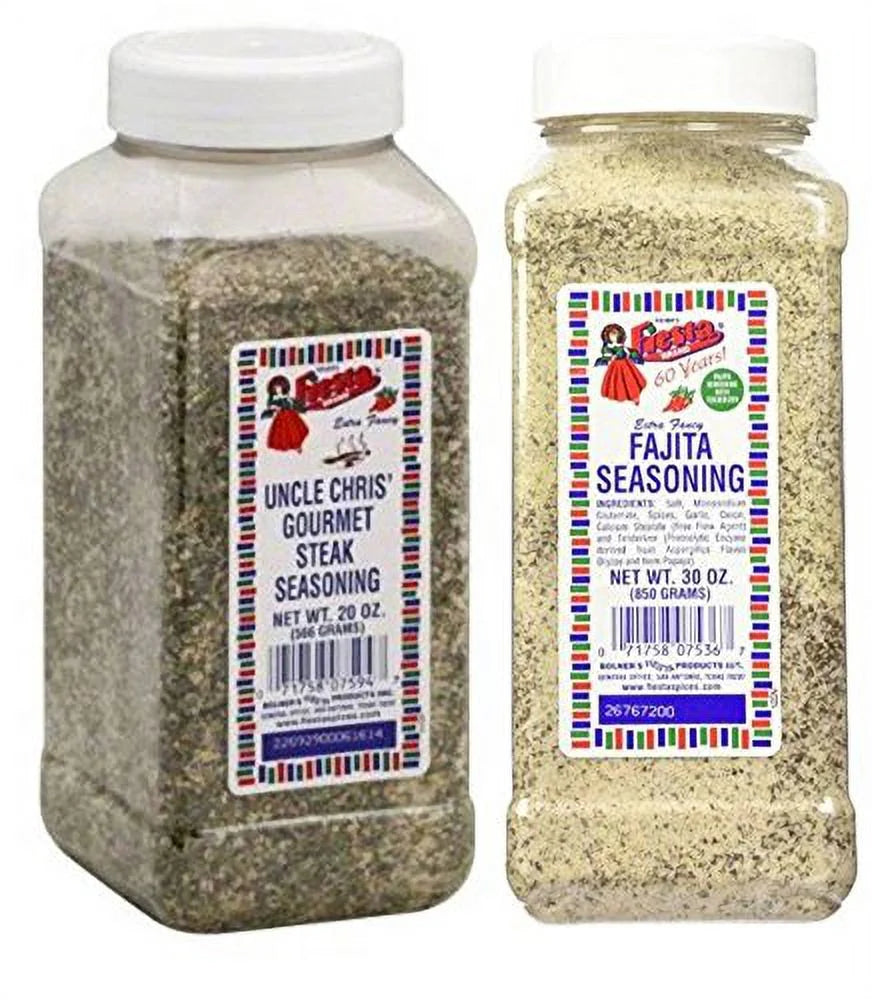 20-30 Oz. Steak and Fajita Seasoning Bundle O3473