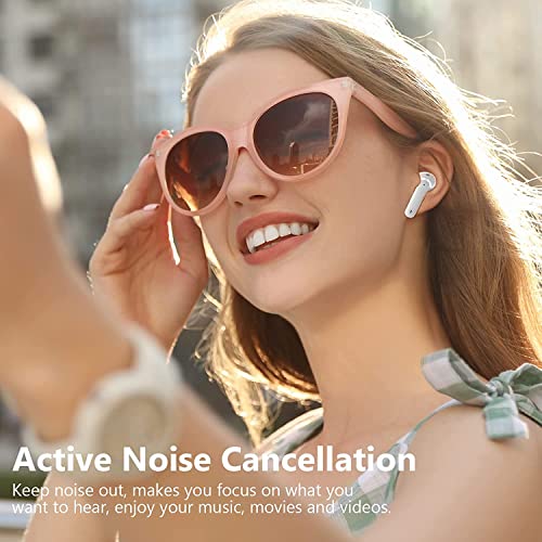 Rose Gold Wireless Earbuds with Charging Case S26684