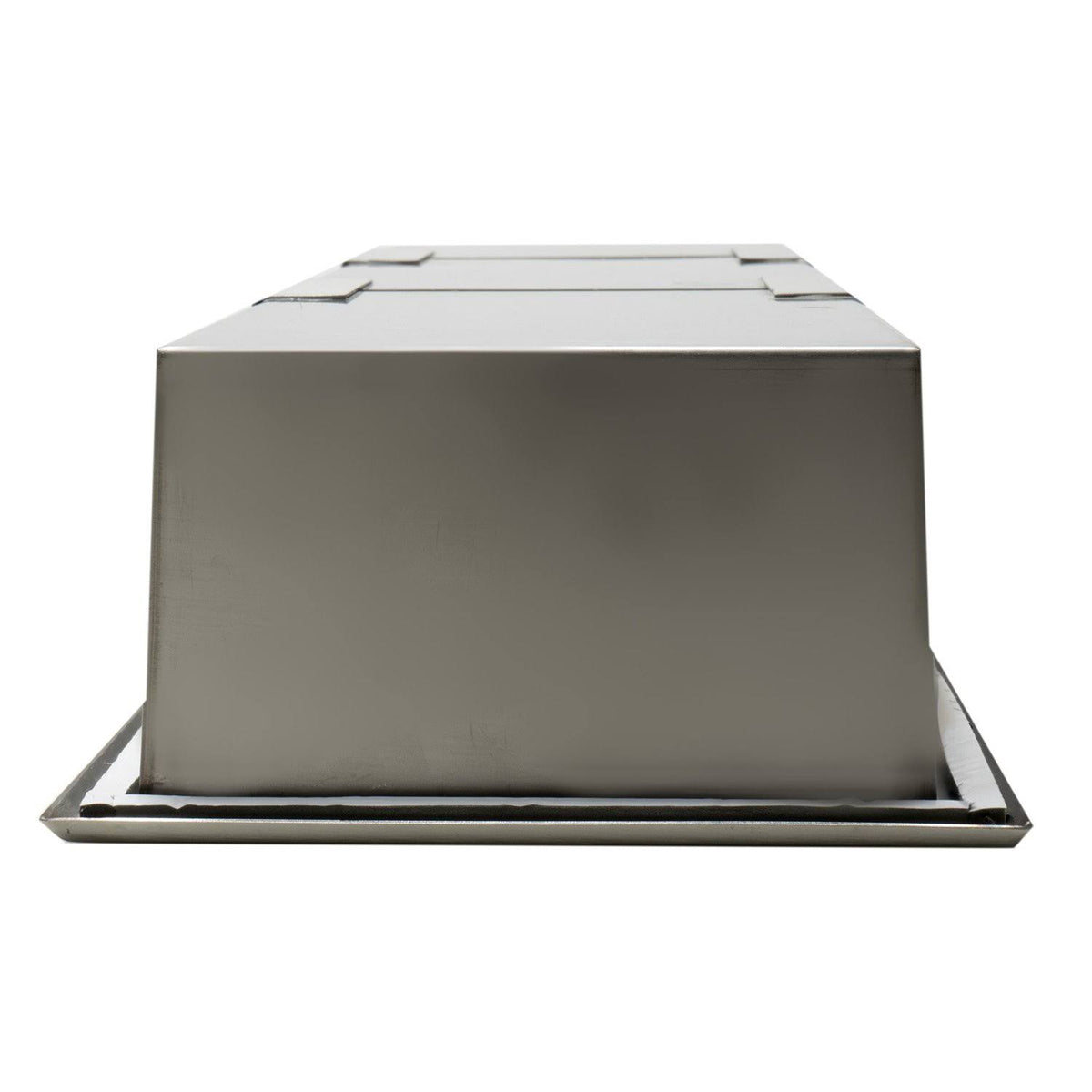 Brushed Stainless Steel 8 x 36 Vertical Triple Shelf Bath Shower Niche F64611