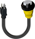 50A to 30A Electrical Adapter Cord with Locking Ring W432384