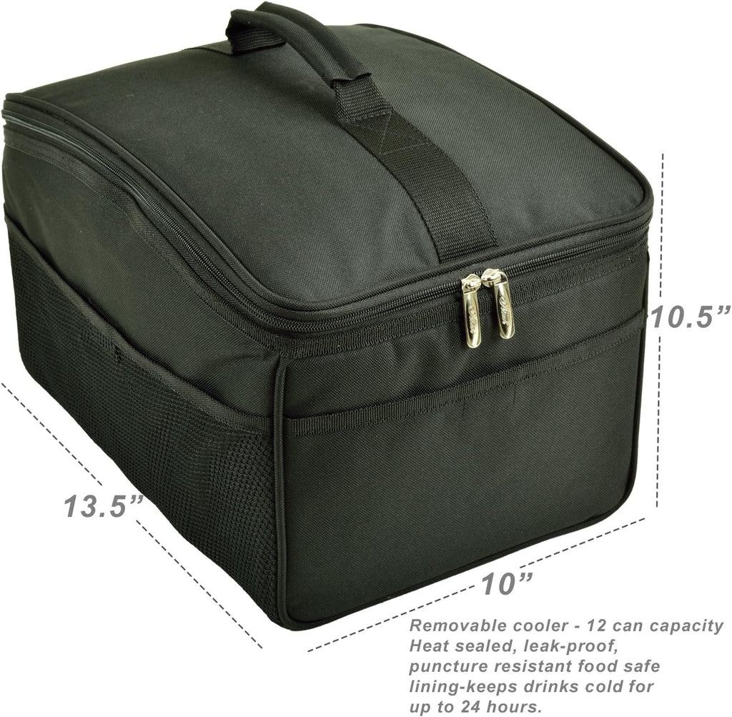 Heavy Duty Rigid Base Trunk Organizer with 28 Can Capacity Leak Proof Cooler G144633